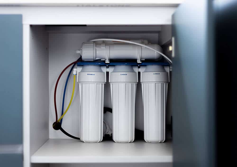 Installing a water filtration system